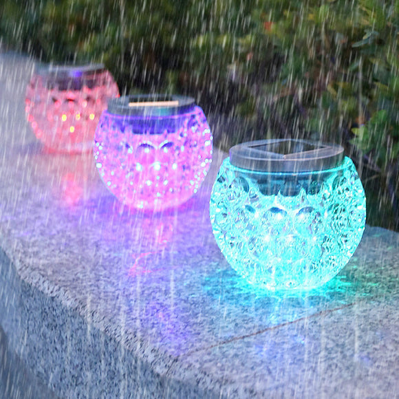 Moderne Art Deco Solar Glass Jar Voller Sterne ABS Edelstahl LED Außenlichter Für Garten | Karnz