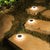 Modern minimalist solar wasserdicht runder Zylinder Kunststoff ABS LED Bodensteckdose Landschaftslicht für den Garten | Karnz