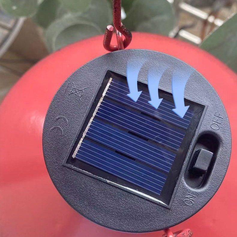 Traditionelle Vintage Solar Wasserfest Runde Tisch Oval Mesh Eisen 1-Licht Außenbeleuchtung Für Garten | Karnz