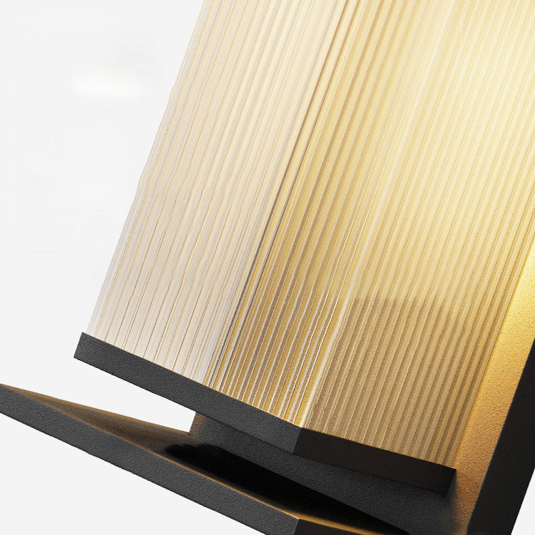 Moderner Minimalistischer Solar-Wasserdichter Rechteckiger Streifen Edelstahl PC LED Außenwandbeleuchtung Lampe Für Garten | Karnz