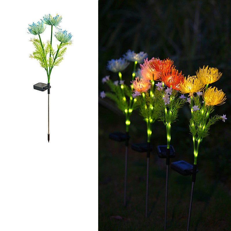 Modern Minimalist Solar Waterproof Simulation Petals Blade ABS Edelstahl LED Bodenstecker Landschaftslampe Für Garten | Karnz