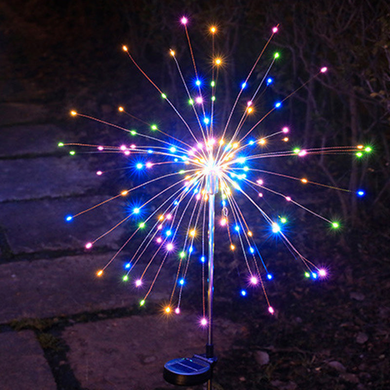 Solarbetriebene LED-Gartenleuchte aus Edelstahl, wasserdicht, für Terrasse und Garten
