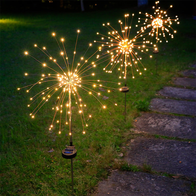 Solarbetriebene LED-Gartenleuchte aus Edelstahl, wasserdicht, für Terrasse und Garten