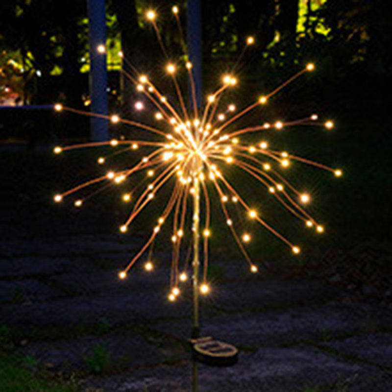 Solarbetriebene LED-Gartenleuchte aus Edelstahl, wasserdicht, für Terrasse und Garten
