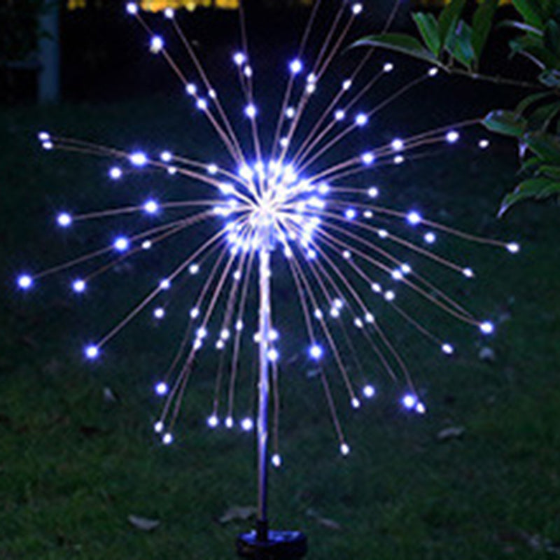 Solarbetriebene LED-Gartenleuchte aus Edelstahl, wasserdicht, für Terrasse und Garten