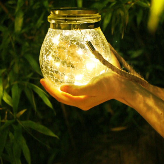 Modern Minimalist Solar Wasserdicht Runde Flasche Runde Rissglas ABS Edelstahl LED Außenlicht Für Garten | Karnz