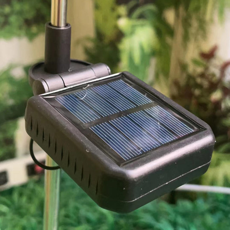 Zeitgenössische kreative solarbetriebenen wasserdichte Hortensie runde PVC Edelstahl LED Außenleuchte für den Garten | Karnz