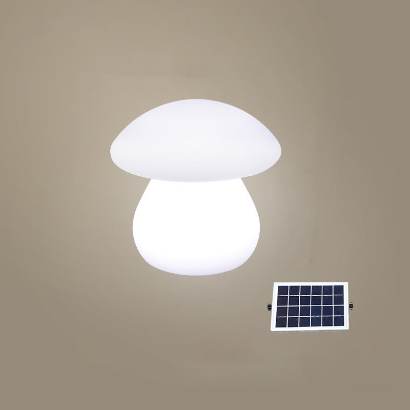 Zeitgenössische kreative solarbetriebene wasserdichte Pilzform PE LED Außenleuchte für die Terrasse | Karnz