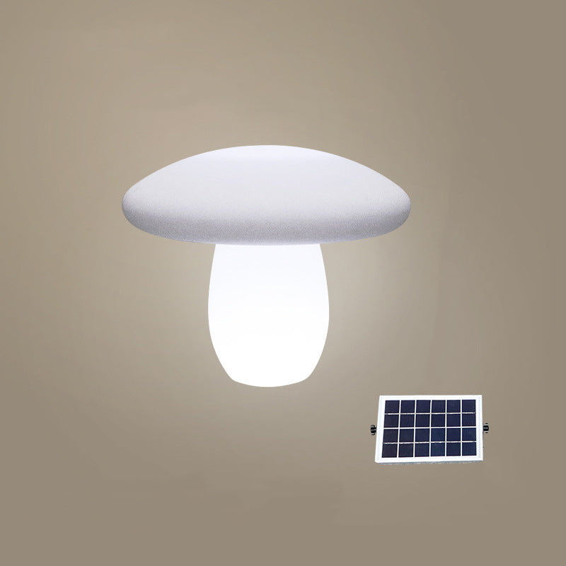 Zeitgenössische kreative solarbetriebene wasserdichte Pilzform PE LED Außenleuchte für die Terrasse | Karnz