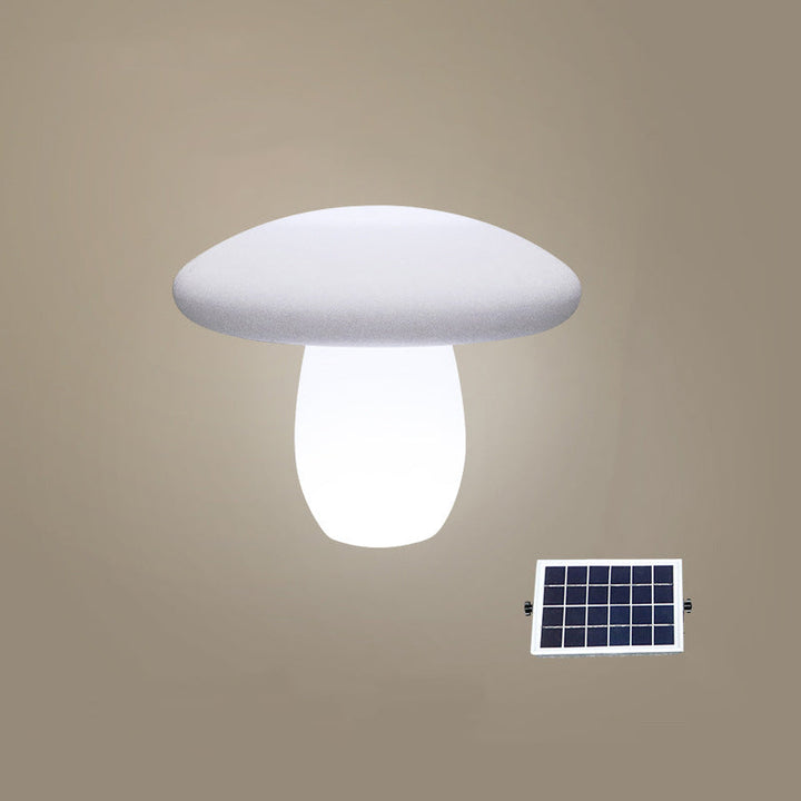 Zeitgenössische kreative solarbetriebene wasserdichte Pilzform PE LED Außenleuchte für die Terrasse | Karnz