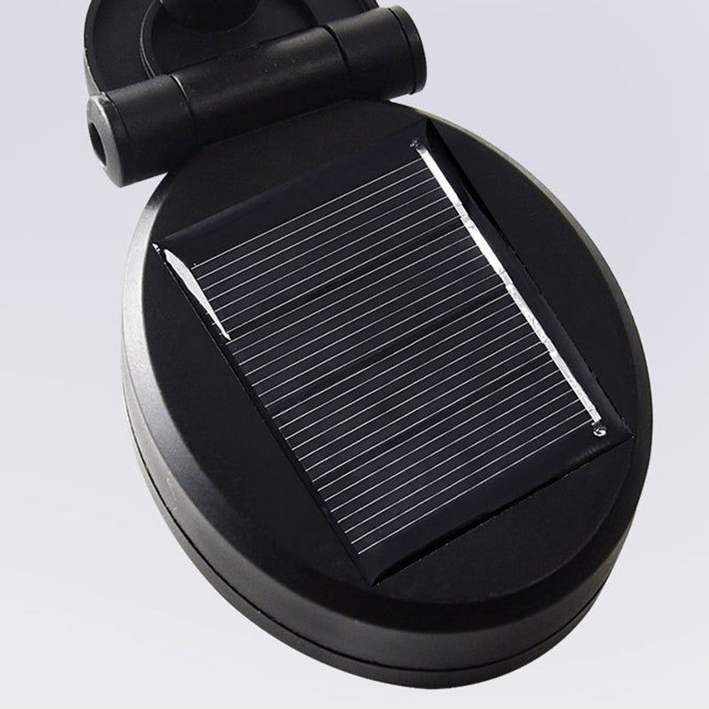Wasserdichte Solar-Zylinderleuchte aus Acryl, Aluminium, Edelstahl und ABS mit LED-Beleuchtung für den Außenbereich und die Gartengestaltung