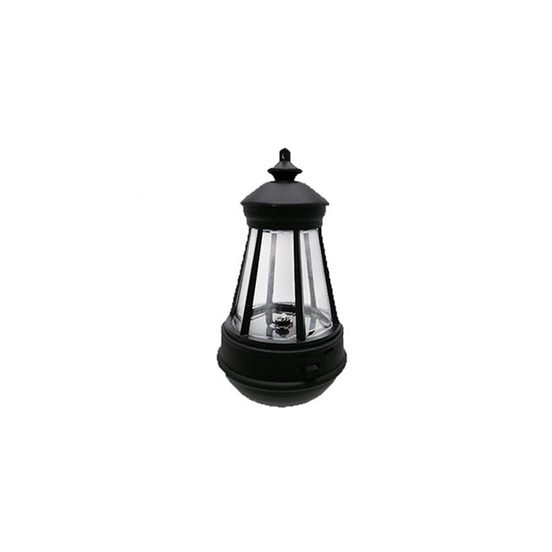 Moderne Minimalistische Wasserfeste Solar-Leuchtturm Eisen Acryl LED Camping Außenlicht Landschaftsbeleuchtung Für Garten | Karnz