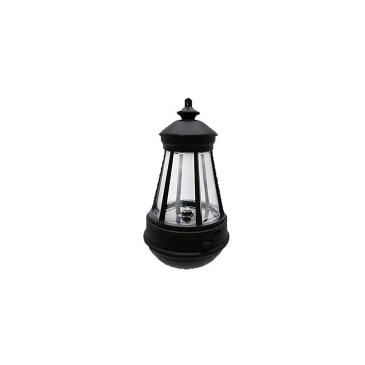 Moderne Minimalistische Wasserfeste Solar-Leuchtturm Eisen Acryl LED Camping Außenlicht Landschaftsbeleuchtung Für Garten | Karnz