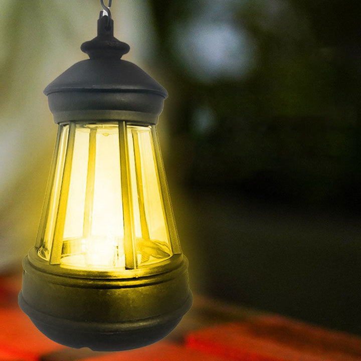 Moderne Minimalistische Wasserfeste Solar-Leuchtturm Eisen Acryl LED Camping Außenlicht Landschaftsbeleuchtung Für Garten | Karnz