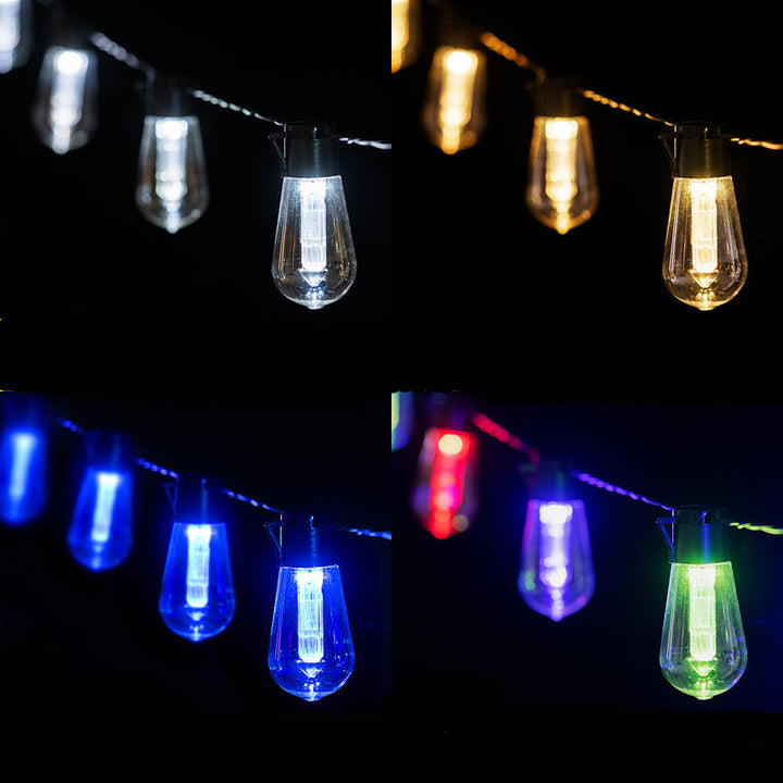 Moderner minimalistische runde lange Linien-Glas-Eisen-LED-Lichterkette für den Garten | Karnz