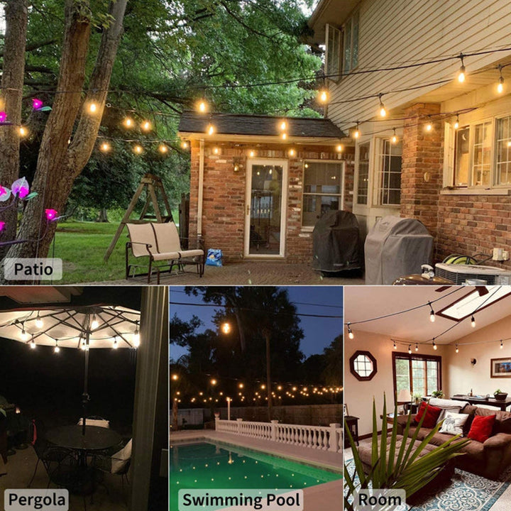 Moderner minimalistische runde lange Linien-Glas-Eisen-LED-Lichterkette für den Garten | Karnz