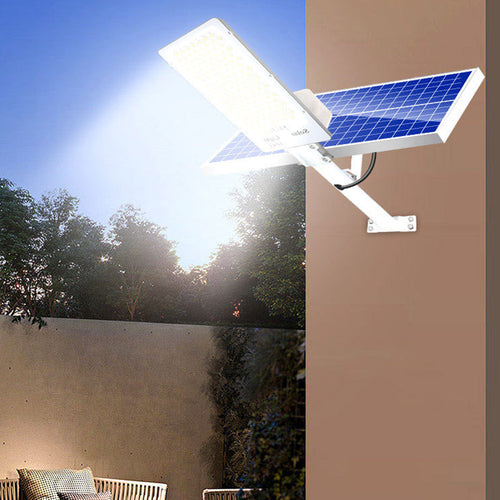 Moderne Einfachheit Rechteck Solar Wasserdicht ABS LED Wandlampe für Garten | Karnz