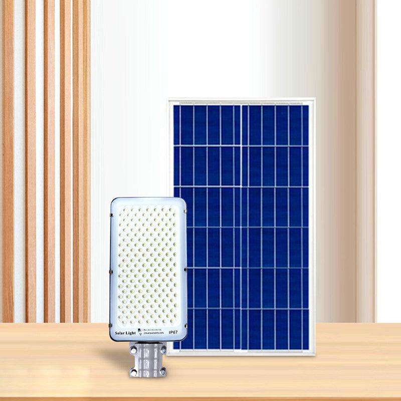 Moderne Einfachheit Rechteck Solar Wasserdicht ABS LED Wandlampe für Garten | Karnz