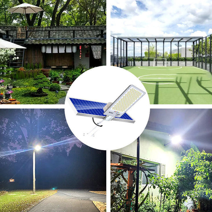 Moderne Einfachheit Rechteck Solar Wasserdicht ABS LED Wandlampe für Garten | Karnz