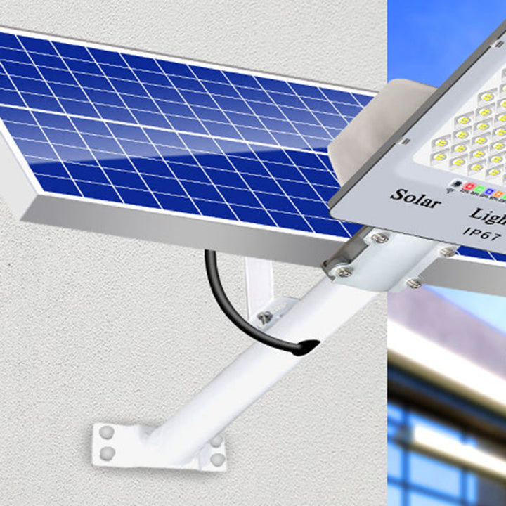 Moderne Einfachheit Rechteck Solar Wasserdicht ABS LED Wandlampe für Garten | Karnz