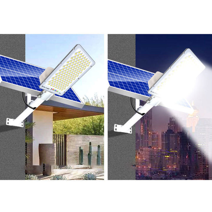 Moderne Einfachheit Rechteck Solar Wasserdicht ABS LED Wandlampe für Garten | Karnz