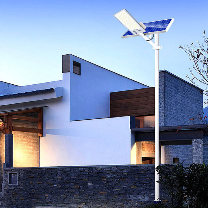 Moderne Einfachheit Rechteck Solar Wasserdicht ABS LED Wandlampe für Garten | Karnz