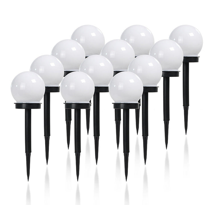 Modern minimalist Solar wasserdicht ABS Ball LED Landschaft Beleuchtung Außenlicht für Garten | Karnz