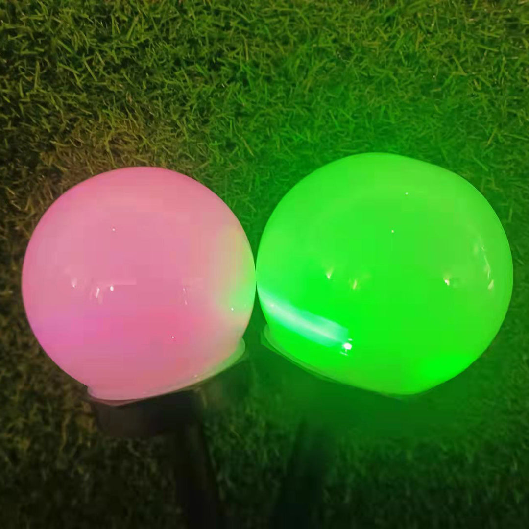 Modern minimalist Solar wasserdicht ABS Ball LED Landschaft Beleuchtung Außenlicht für Garten | Karnz
