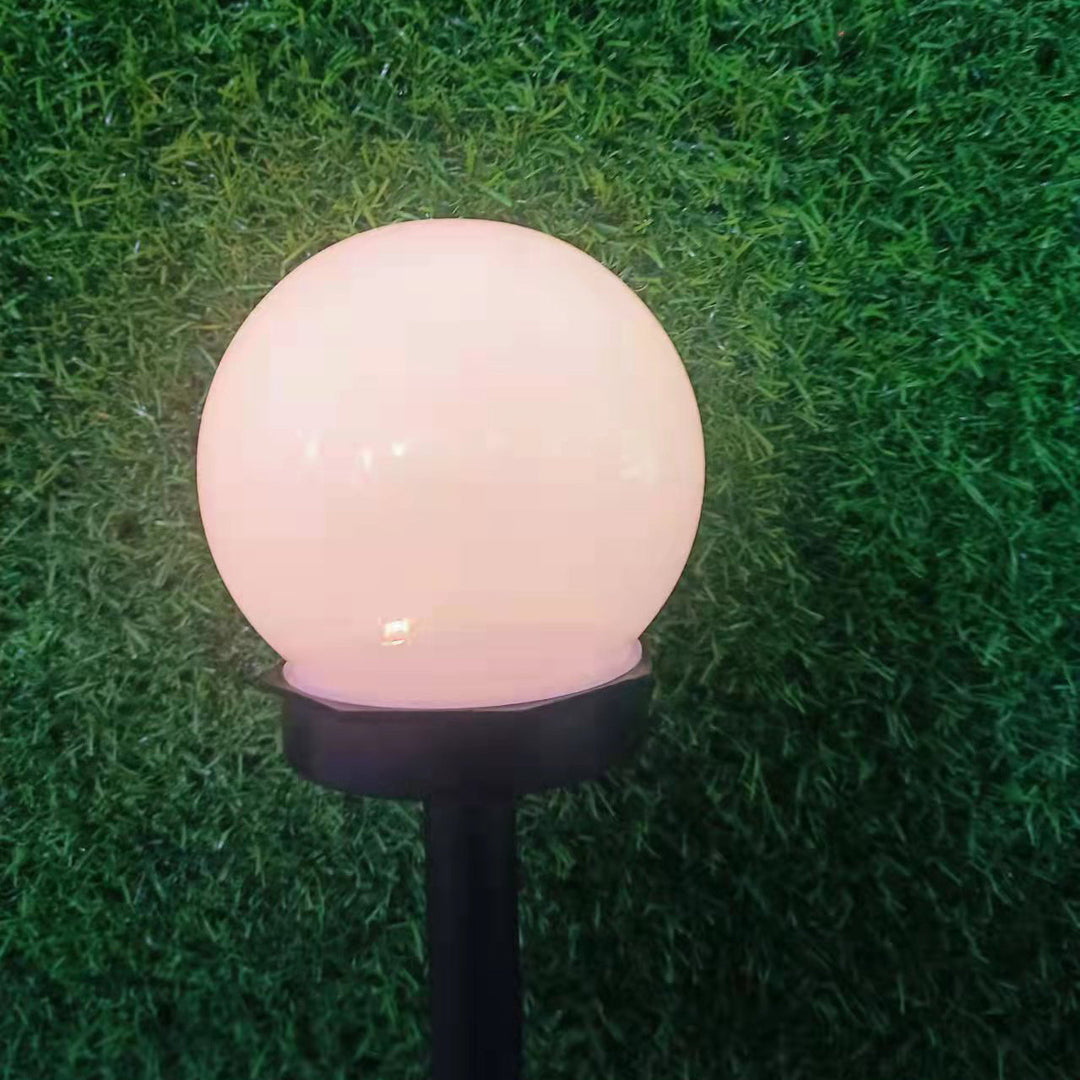 Modern minimalist Solar wasserdicht ABS Ball LED Landschaft Beleuchtung Außenlicht für Garten | Karnz