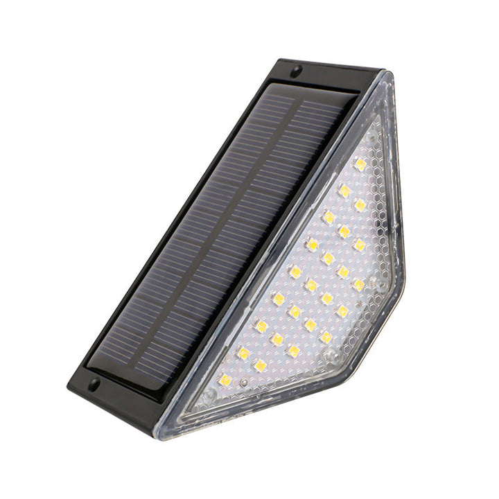 Moderne Einfachheit Solar Wasserdicht ABS PS Dreieck LED Landschaftsbeleuchtung Außenlicht Für Außenpatio | Karnz