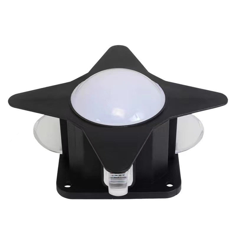 Zeitgenössische Kreative Wasserdichte Aluminium Acryl PC Kreuz Stern LED Wandleuchte Lampe Für Außenpatio | Karnz