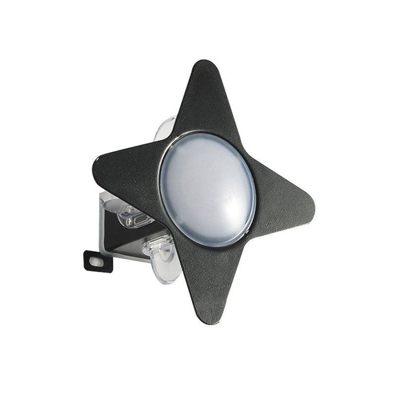 Zeitgenössische Kreative Wasserdichte Aluminium Acryl PC Kreuz Stern LED Wandleuchte Lampe Für Außenpatio | Karnz