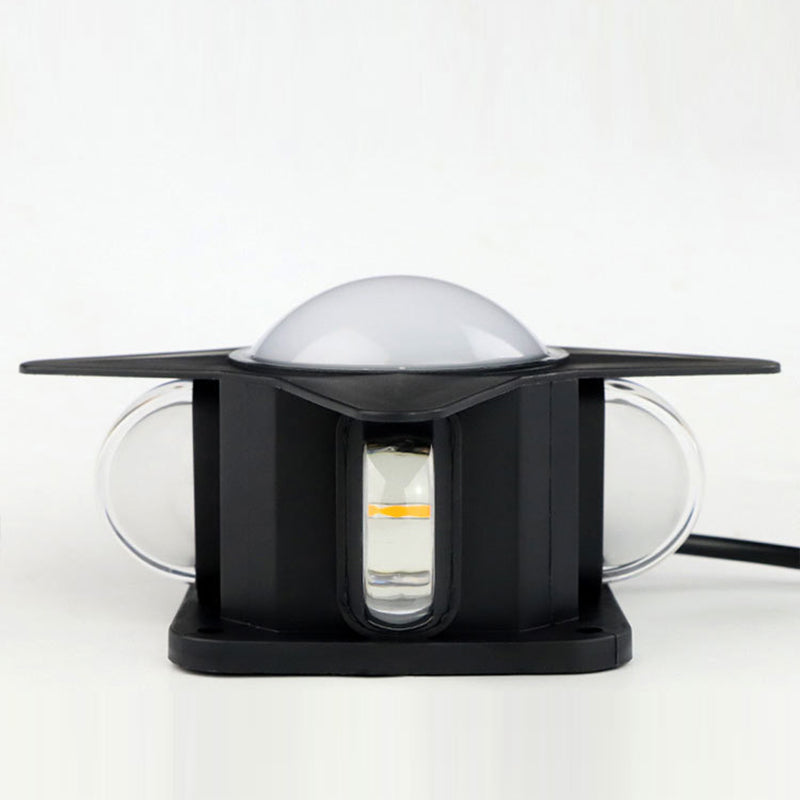 Zeitgenössische Kreative Wasserdichte Aluminium Acryl PC Kreuz Stern LED Wandleuchte Lampe Für Außenpatio | Karnz