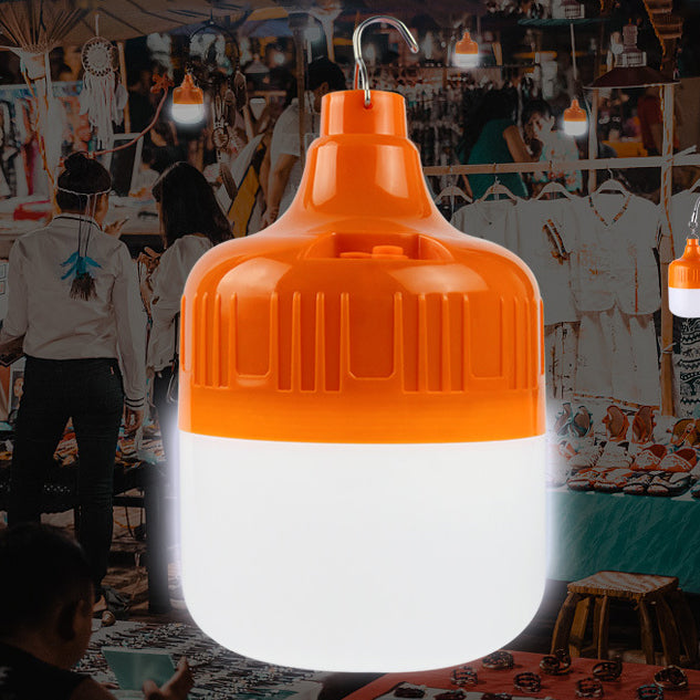 Moderne Einfachheit Wiederaufladbare ABS Metallzylinder Hängeleuchte LED Außenlicht für den Garten | Karnz