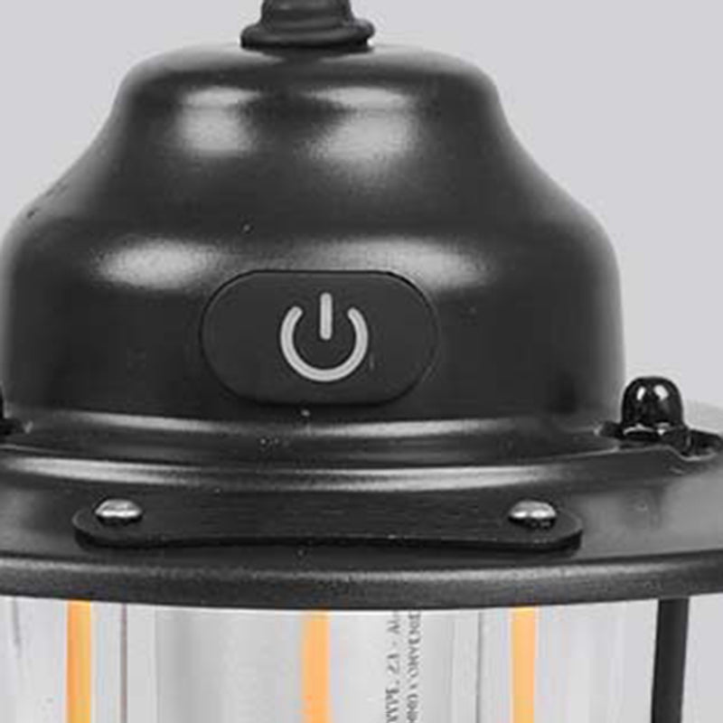 Zeitgenössische Retro Wiederaufladbare Wasserfeste Eisen Silica ABS PC Strobile LED Outdoor Licht Für Garten | Karnz
