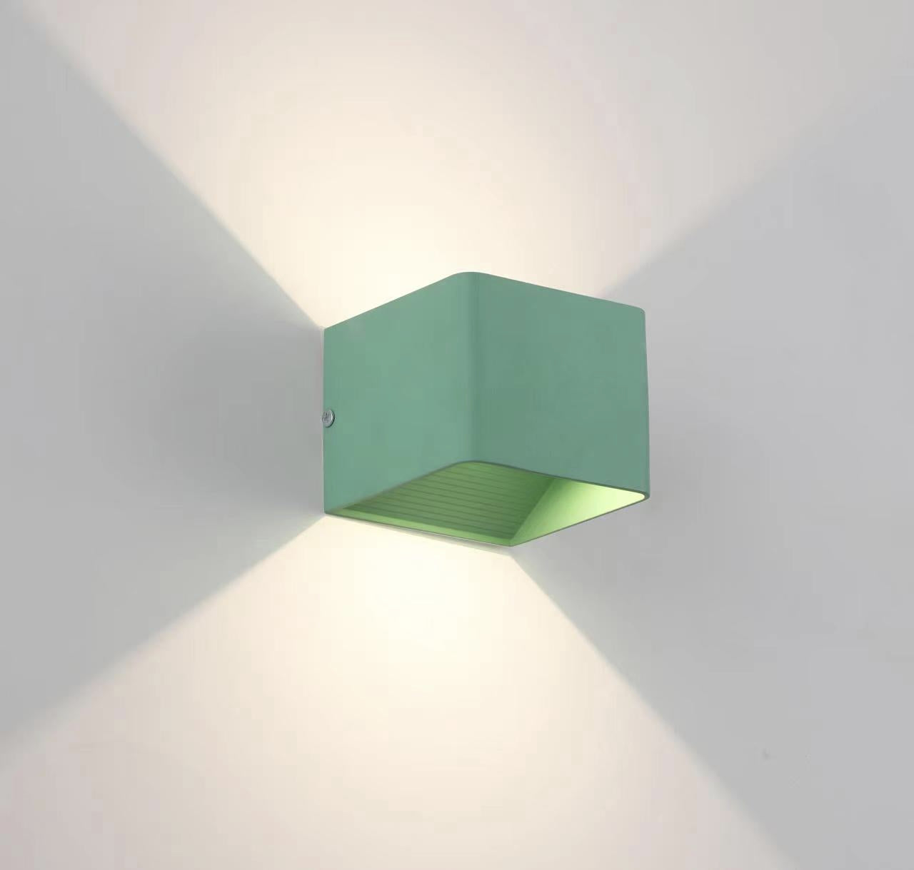 Moderne Vierkant Wandlampe Innen - Wandleuchte für Wohnräume | Karnz