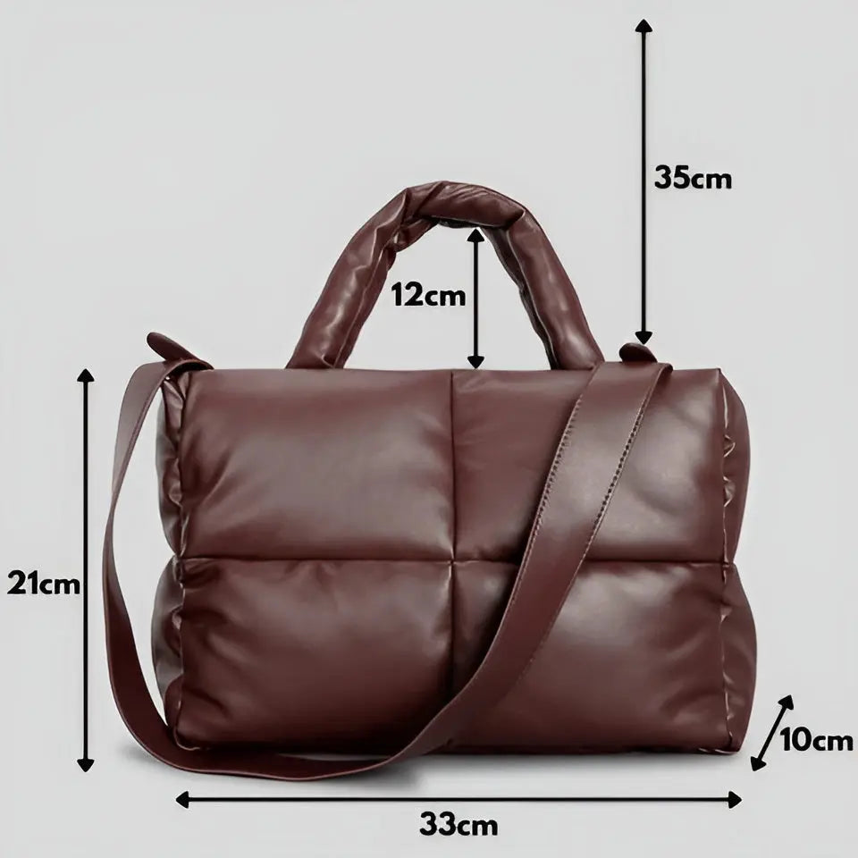 Stylische gesteppte Designer-Handtasche für Damen - Sofia | Karnz