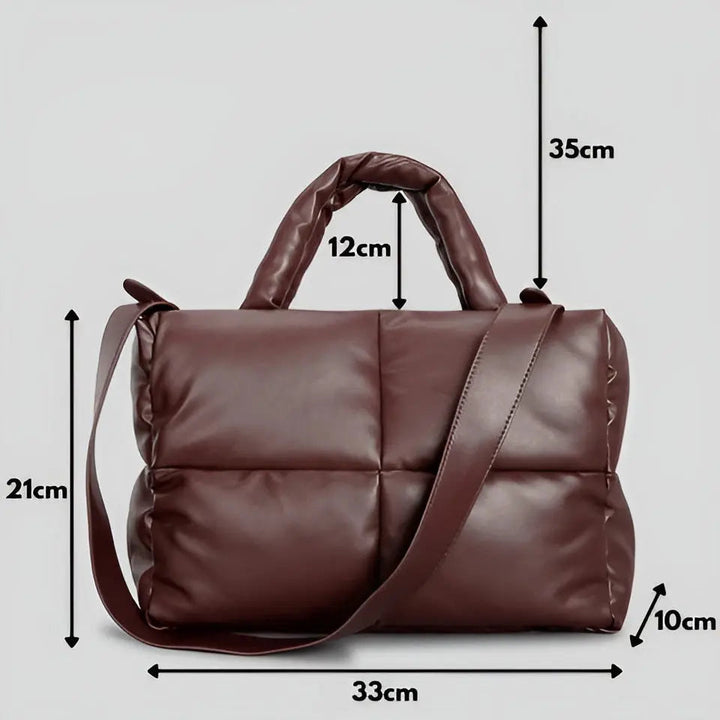 Stylische gesteppte Designer-Handtasche für Damen - Sofia | Karnz