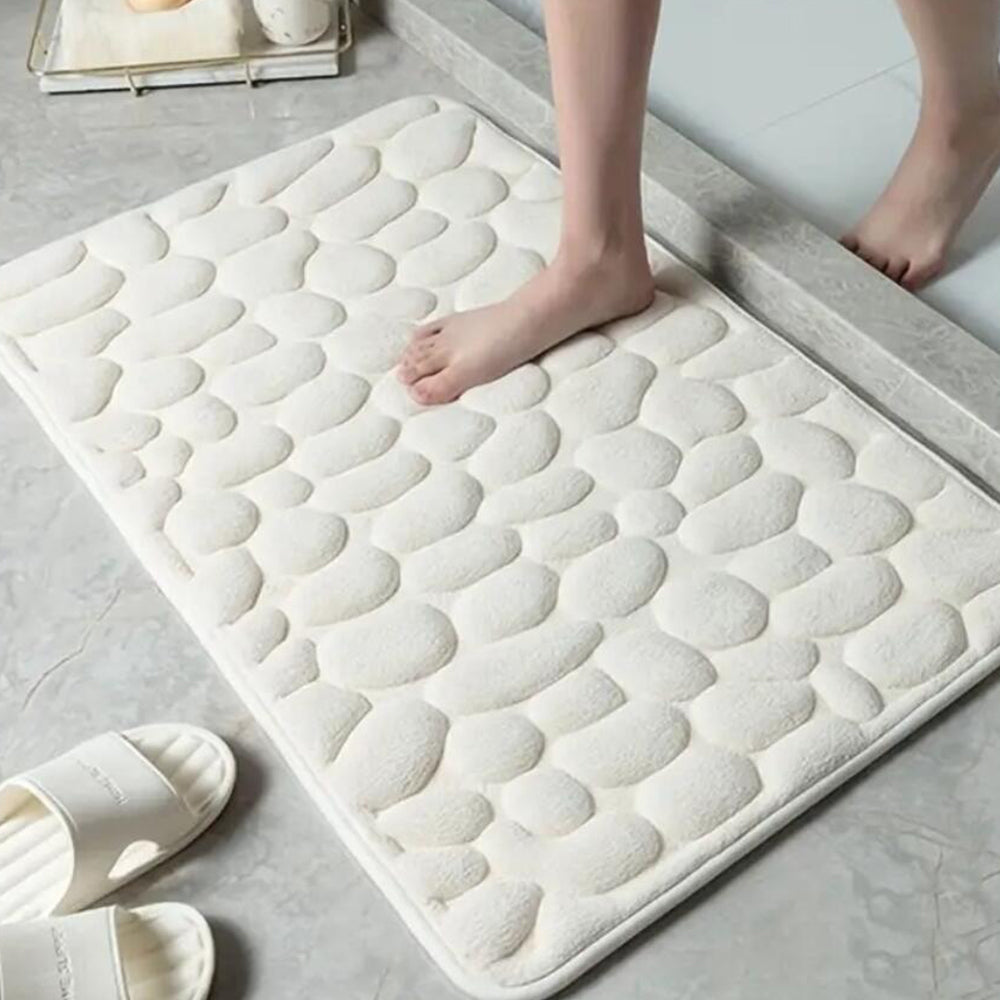 Absorbierende Badematte mit Rutschfester Unterseite | Karnz