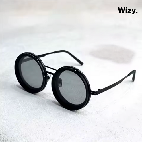 Karnz | ShadowSunglasses | Sonnenbrillen mit schwarzen Gläsern Stylisher UV-Schutz Fashion