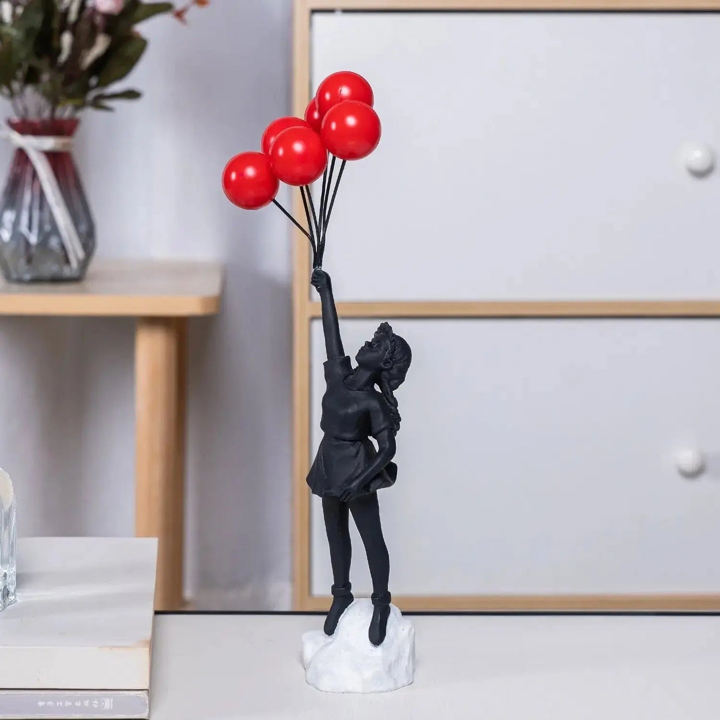 Banksy-Statue „Fliegendes Ballonmädchen“