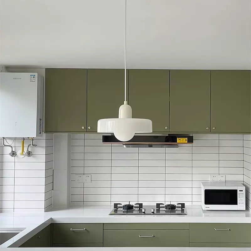 Skandinavische Pendelleuchte für Wohnzimmer und Esszimmer – Minimalistisches Design mit einstellbarer Höhe – Glas | Karnz