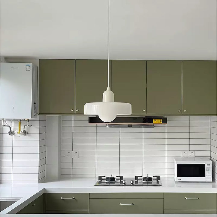 Skandinavische Pendelleuchte für Wohnzimmer und Esszimmer – Minimalistisches Design mit einstellbarer Höhe – Glas | Karnz