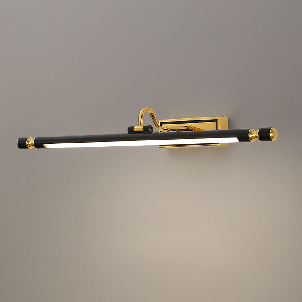 Luxus Schwarz-Gold Spiegel Lampe – LumoGold | Karnz
