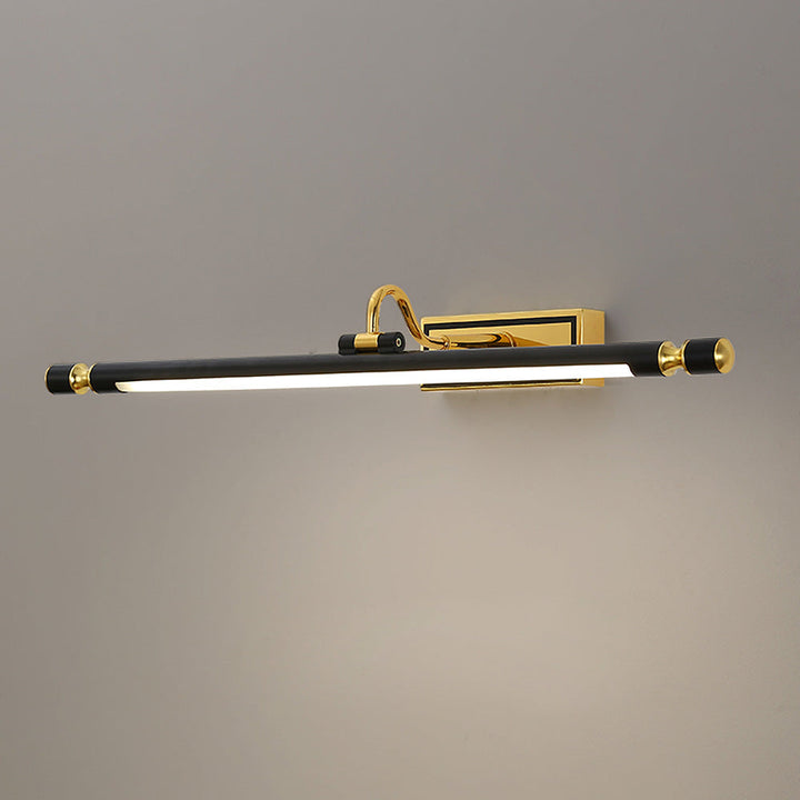 Luxus Schwarz-Gold Spiegel Lampe – LumoGold | Karnz