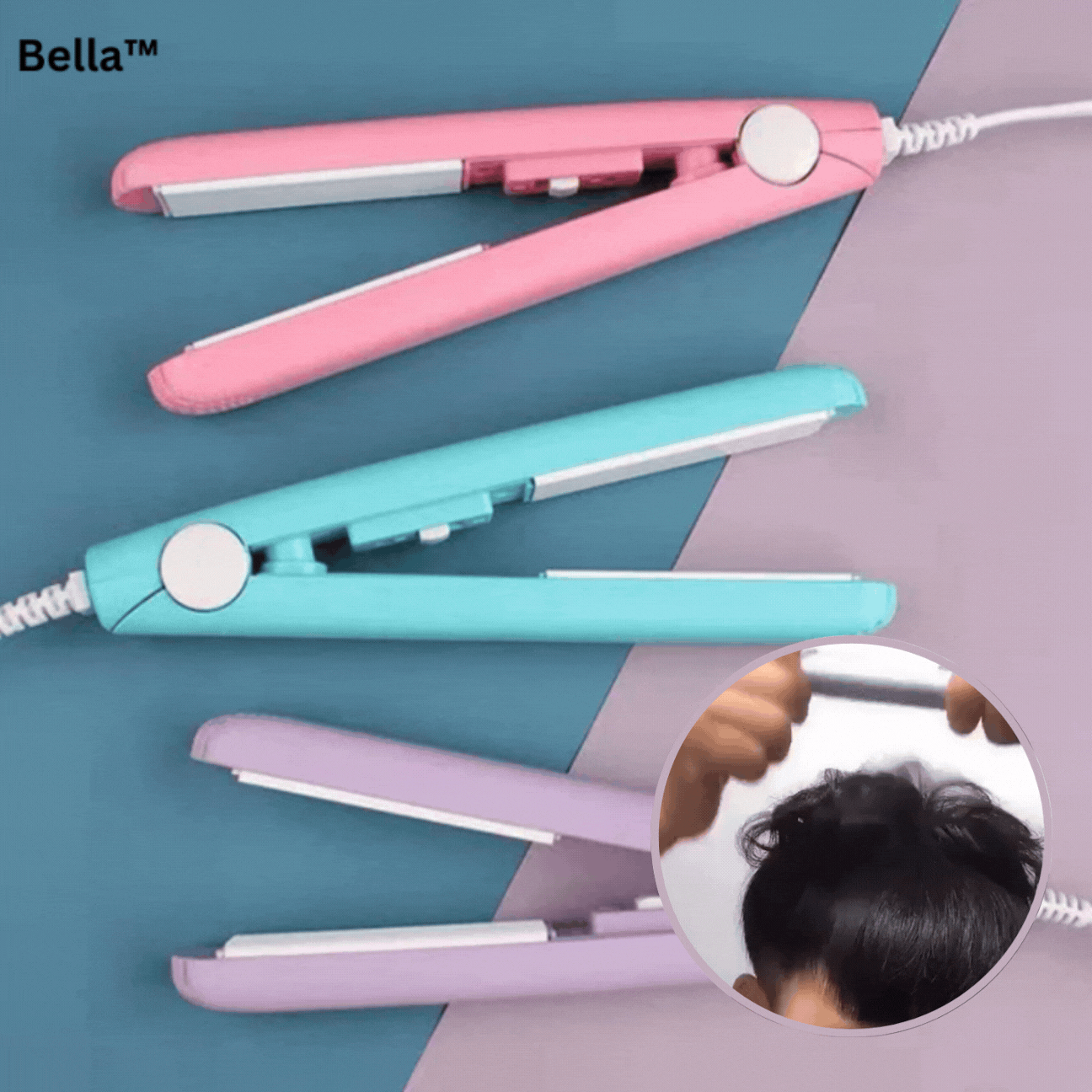 Bella™ Mini-Lockenstab | Zaubert wunderschöne Locken in nur 5 Minuten!