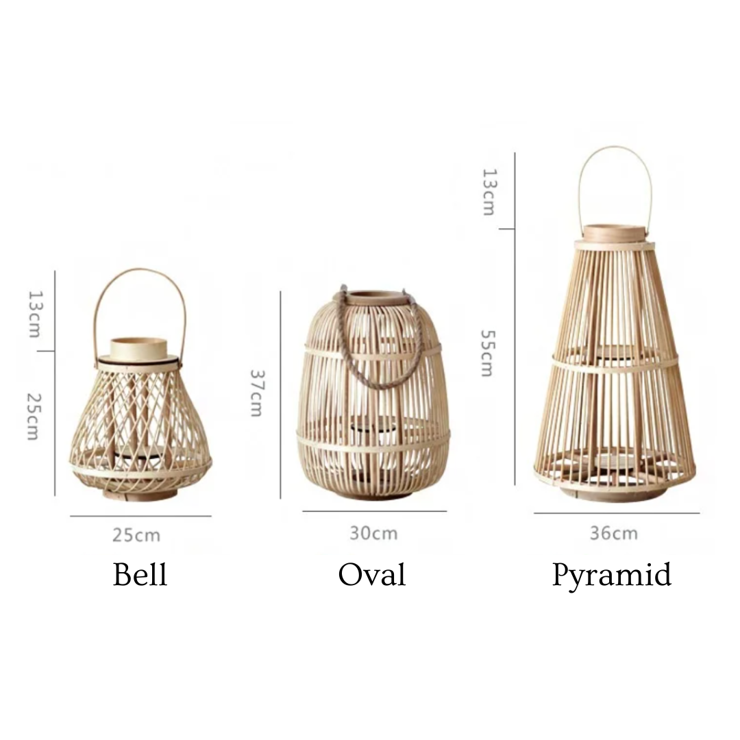 Rattan Laternen Karnz