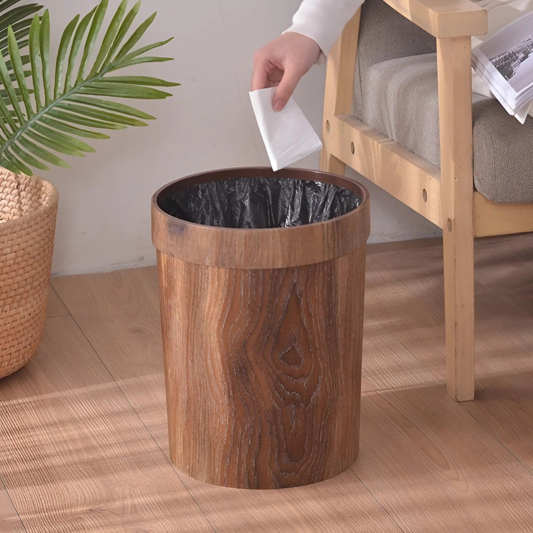 Nordic Style Minimalistische Holzmülltonne | Karnz