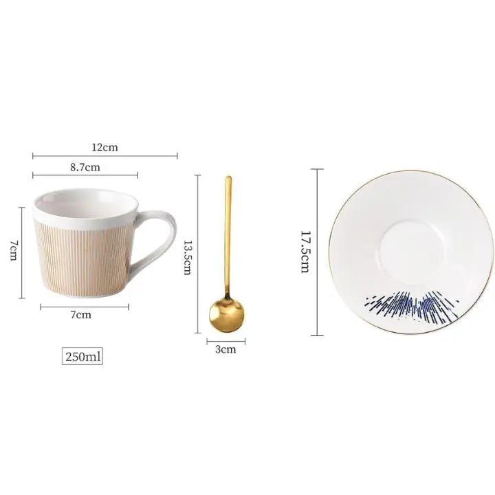 Bewegende Reflexion Kreative Kaffeetasse