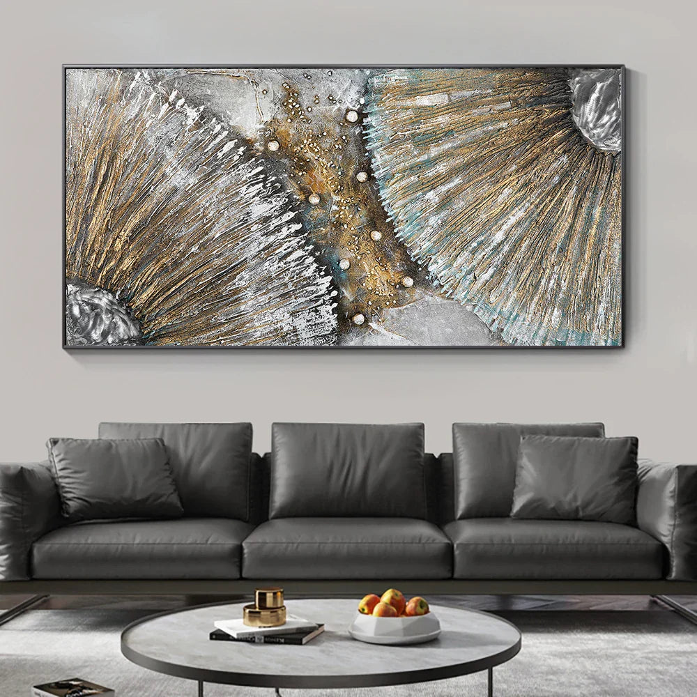 Zeitgenössische städtische abstrakte Wandkunst Fine Art Leinwanddrucke neutrale Farbtöne Bilder für modernes Apartment Wohnzimmer Büro Kunst Dekor
